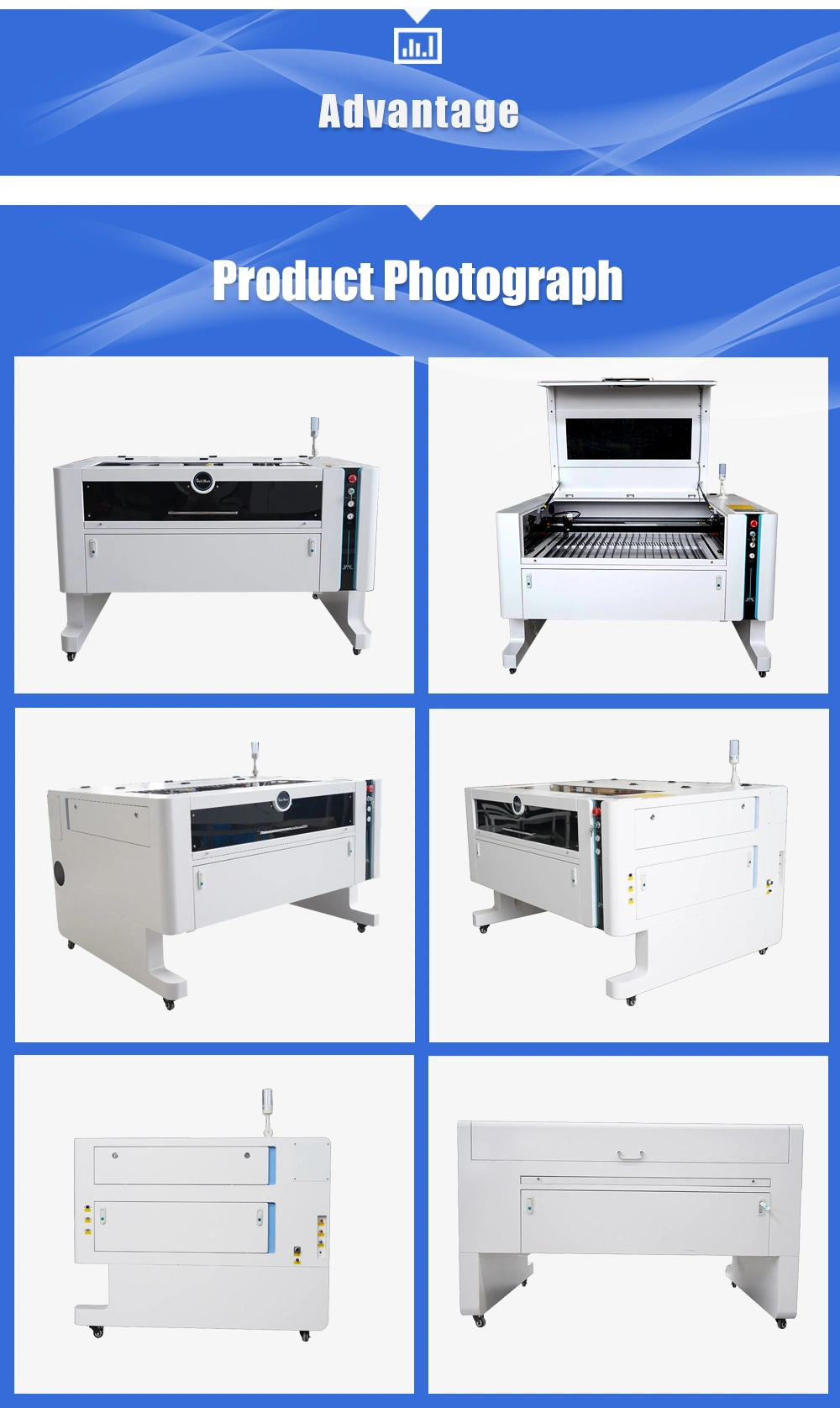 1080 CO2 Laser Engraving and Cutting Machine