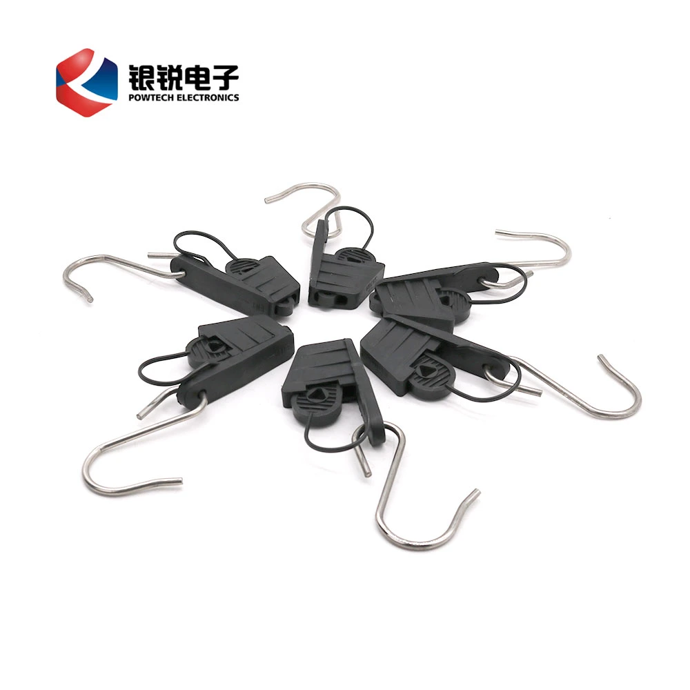 FTTH Cable Fish Anchoring Suspension Drop Wire Clamps