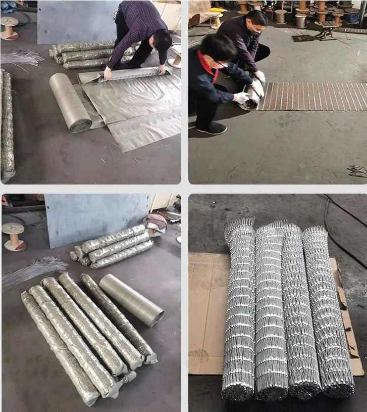 Walkways Platform Railings Fillings Protective Path Stainless Steel Wire Rope Diamond Ferrule Knitted Garden Cable Mesh