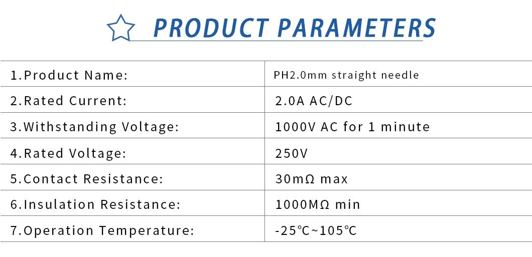 Manufacturer Direct Selling 2.0 Pitch pH-2A Straight Needle Holder