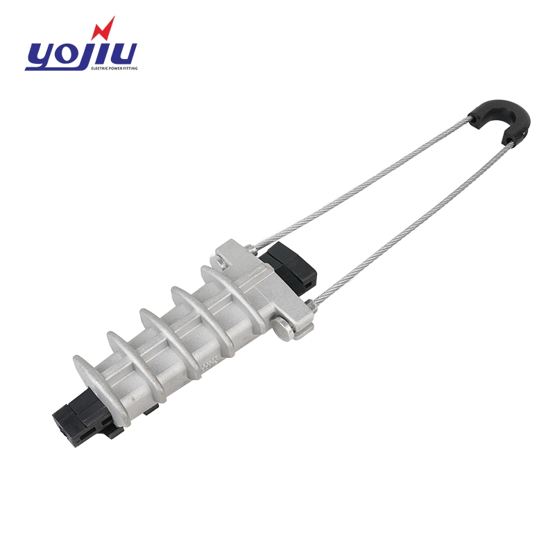 Insulating Dead End Clamps Electrical Aluminum Tension ADSS Metal for Wire Suspension Aluminum Alloy, Steel