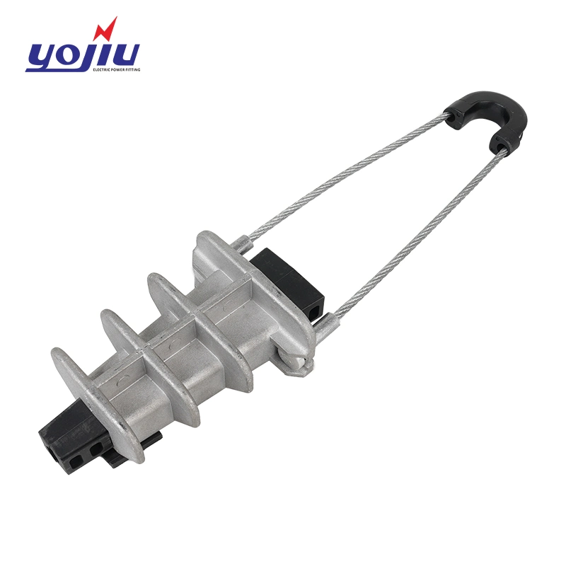 Insulating Dead End Clamps Electrical Aluminum Tension ADSS Metal for Wire Suspension Aluminum Alloy, Steel
