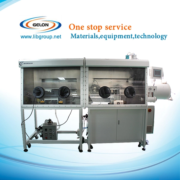 Dual Stainless Steel Vacuum Glove Box with Gas Purification System and Digital Control, Vgb-10-II