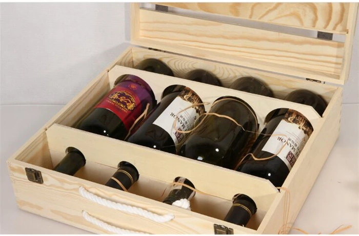 Wholesale Unfinished Wooden Box with Sliding Lid