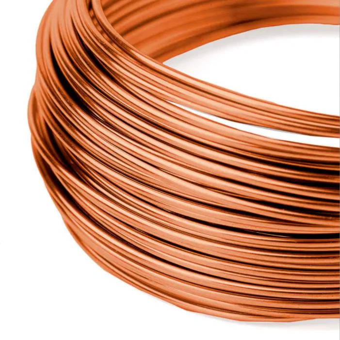 High Temperature High Purity Super Enamelled Copper Wire Earthing Connection Bare Copper Earth Ground Wire 99.99% Copper Wire