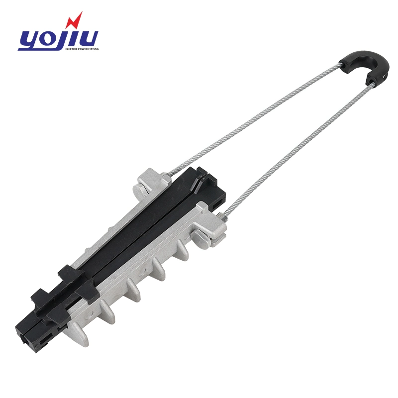 Insulating Dead End Clamps Electrical Aluminum Tension ADSS Metal for Wire Suspension Aluminum Alloy, Steel