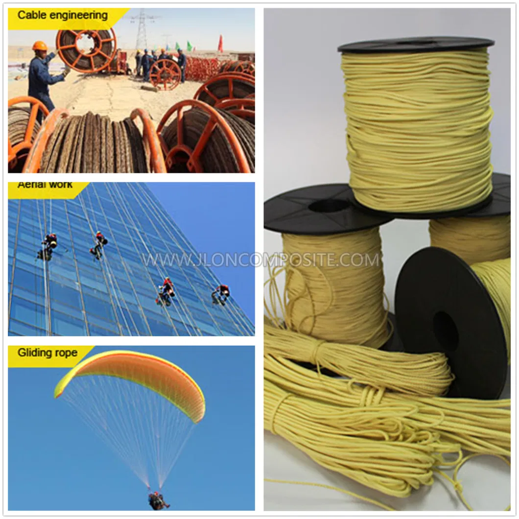 Wholesale Kevlar Rope&Aramid Rope for Protection, Outdoor Sports and Communication Cable