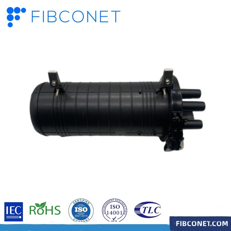 Fiber Optic Splice Closure Box for Optic Cable Joints IP68 PP 24 48 Port Enclosure Fiber Optic Splice Closure