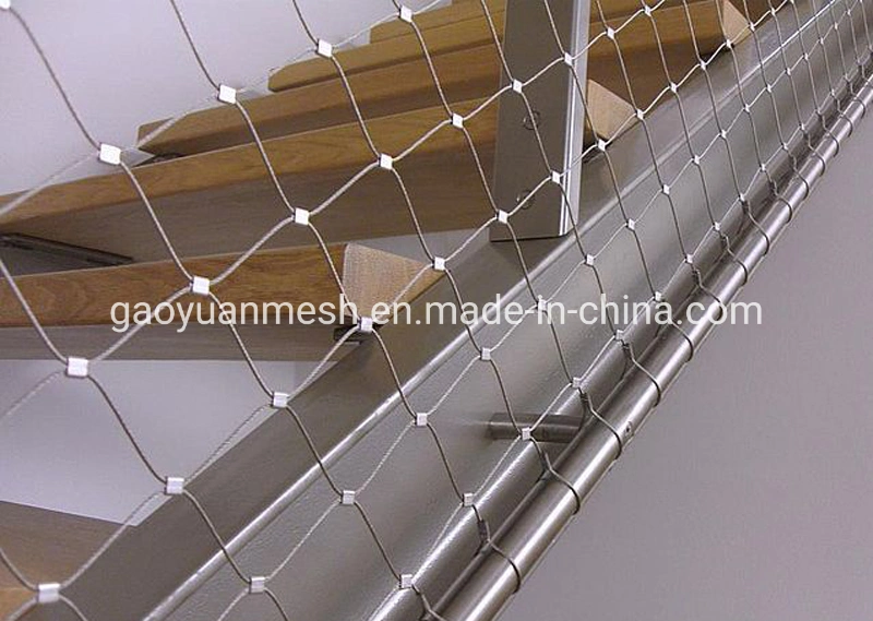 Stainless Steel 304 316 Rope Mesh/Cable Mesh for Railing Filling Wire Netting