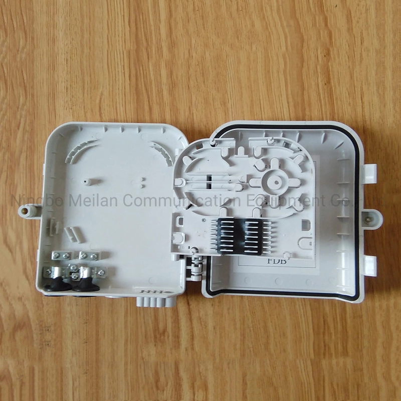 Outdoor 8 Core Small FTTH Access Terminal Box for Fiber Optic Drop Wire