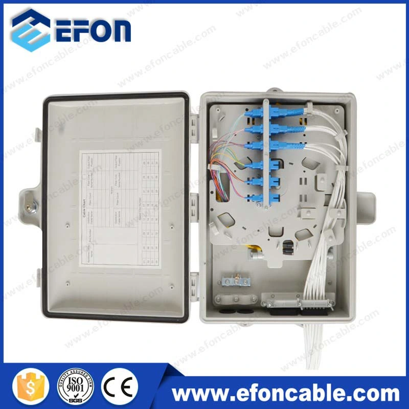 Fdb FTTH 24 Core PLC 1*8 1*16 PLC Splitter Fiber Optical Cable Joint Box (FDB-024B)