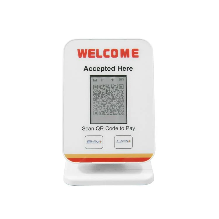 4G Dynamic Qr Payment Terminal Loud&Clear Soundbox Z10-B