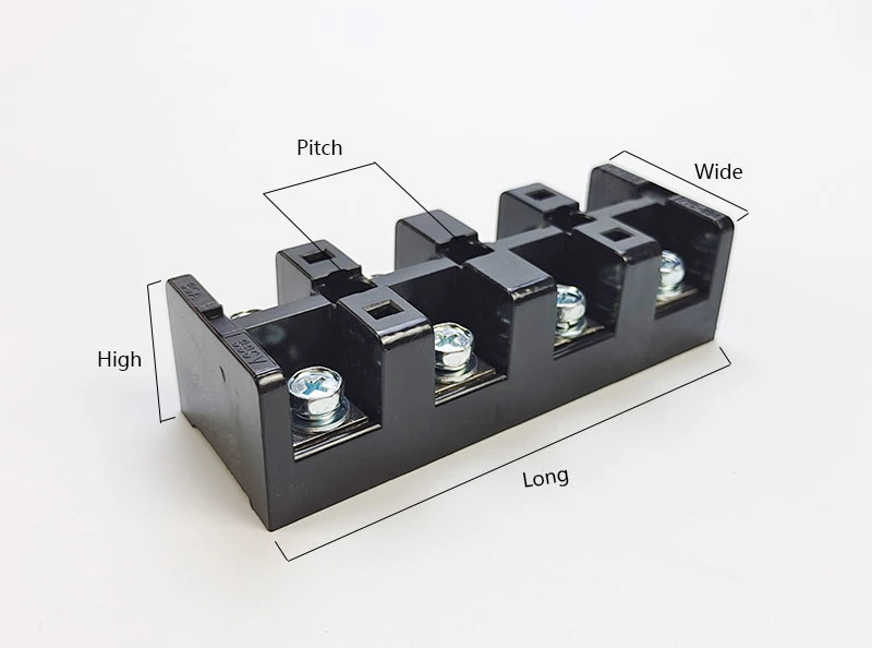 Tc-3003 Distribution Box Power Wiring Base Copper 300A 3p Terminal