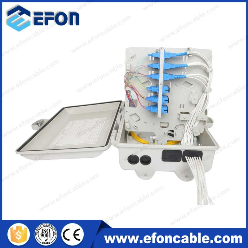 Fdb FTTH 24 Core PLC 1*8 1*16 PLC Splitter Fiber Optical Cable Joint Box (FDB-024B)