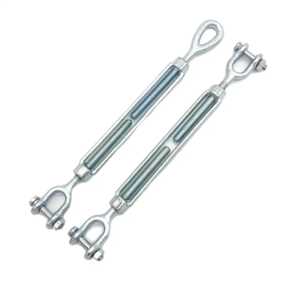High Quality Rigging Hardware Forged Cable M5-M20 Jaw Type Turnbuckles