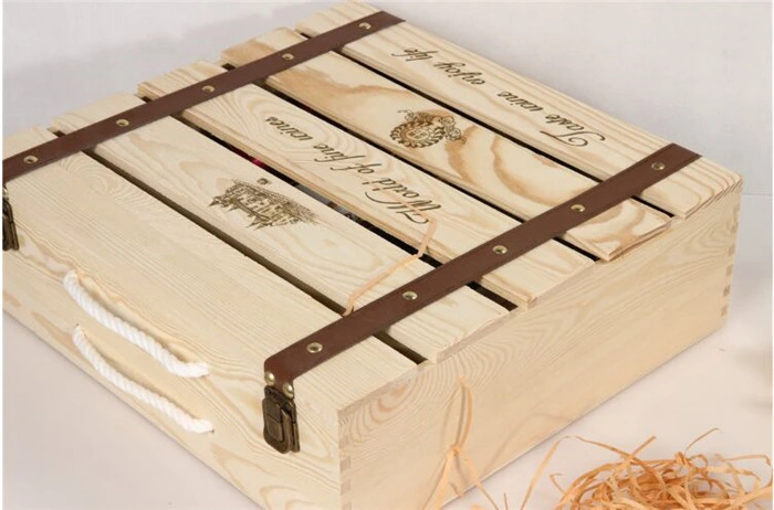 Wholesale Unfinished Wooden Box with Sliding Lid