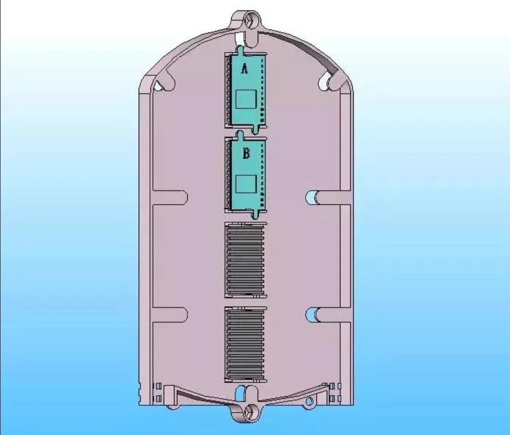 Fiber Optic Splice Closure Joint Box for ADSS Opgw Electrical Power Cable Fittings