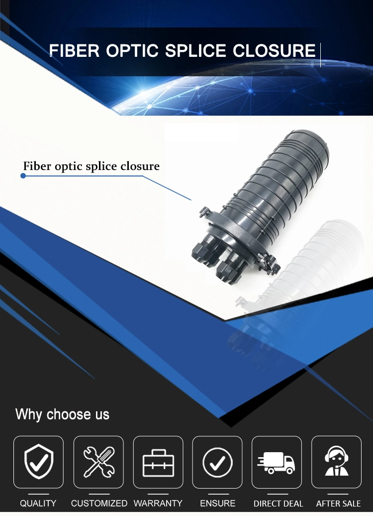 FTTH Dome Fiber Optic Splice Closure /Optic Cable Joint Box