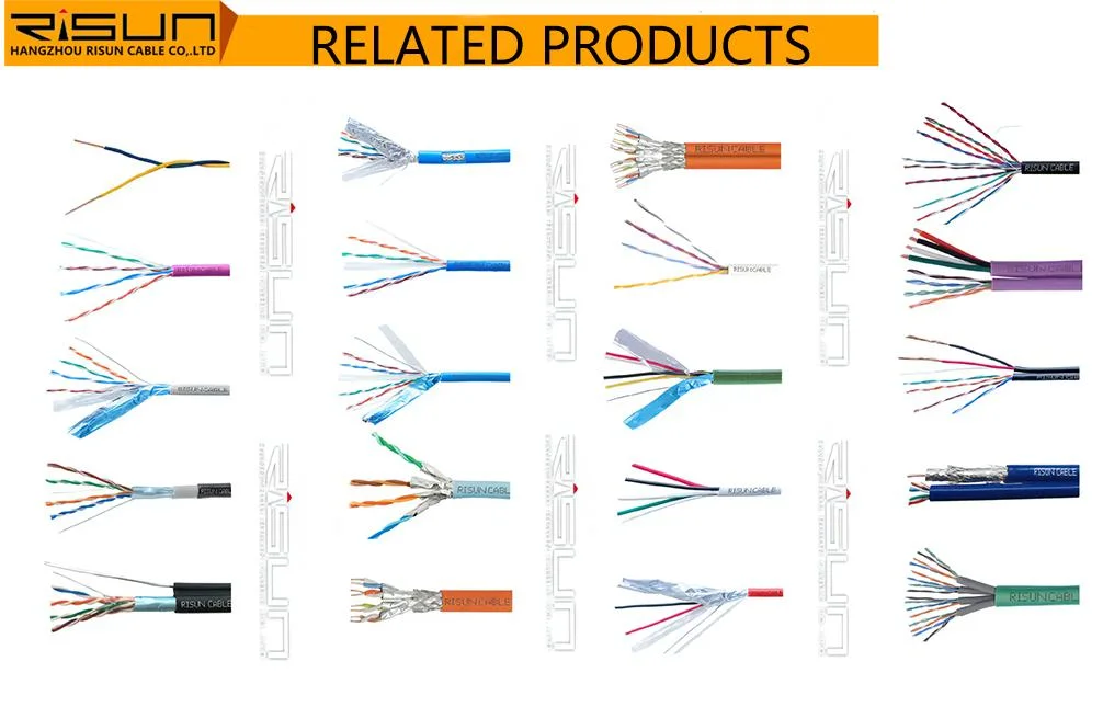 Bare Copper 4X2X23AWG CAT6 F/UTP PVC Enthenet FTP Cable LAN Network 1000FT Pullbox