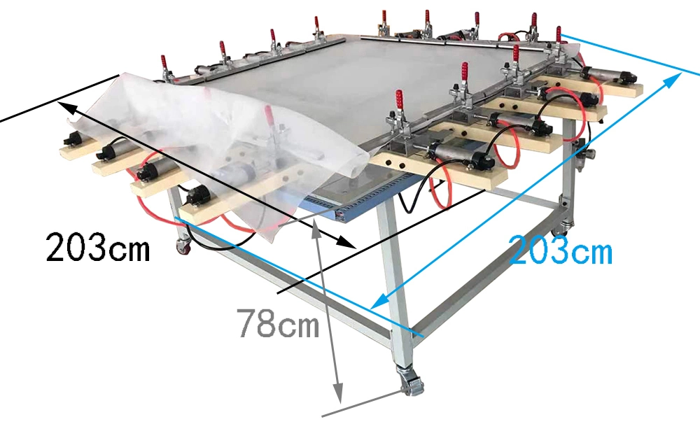 High Quality Manual Screen Printing Mesh Stretcher for Sale