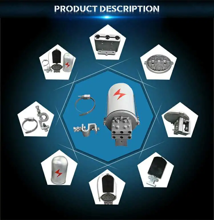 Fiber Optic Splice Closure / Opgw Cable Joint Box