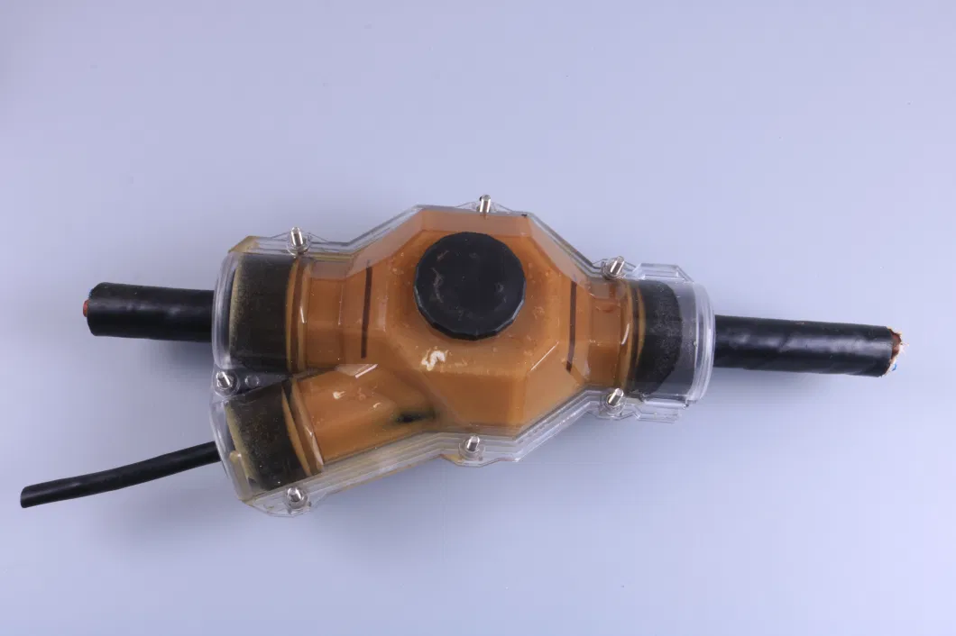 Y Type Resin Joint Underground/Underwater Resin Casting Waterproof Cable Junction Box