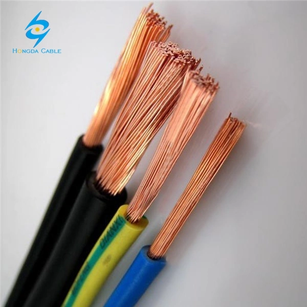 Copper Conductor PVC Insulated Kabel Grounding Building Wire Nyaf 16mm2