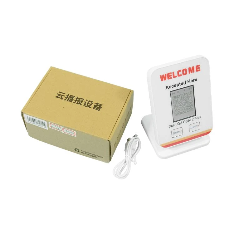 4G Dynamic Qr Payment Terminal Loud&Clear Soundbox Z10-B