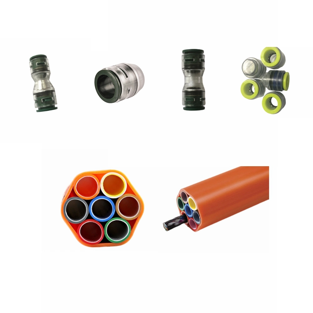 HDPE Bundle Tube for Micro Air Blown Duct Underground Installing Optical Cable