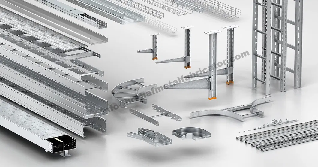 Factory Design and Fabricate Custom Stamping Bending Forming and Various Welding Complex Sheet Metal Parts for Electronic Cable Tray