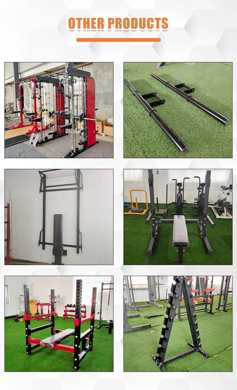 Body Building Gym Fitness Equipment Multi Functional Cable Crossover Adjustable Smith Machine Power Rack Power Half Squat Rack