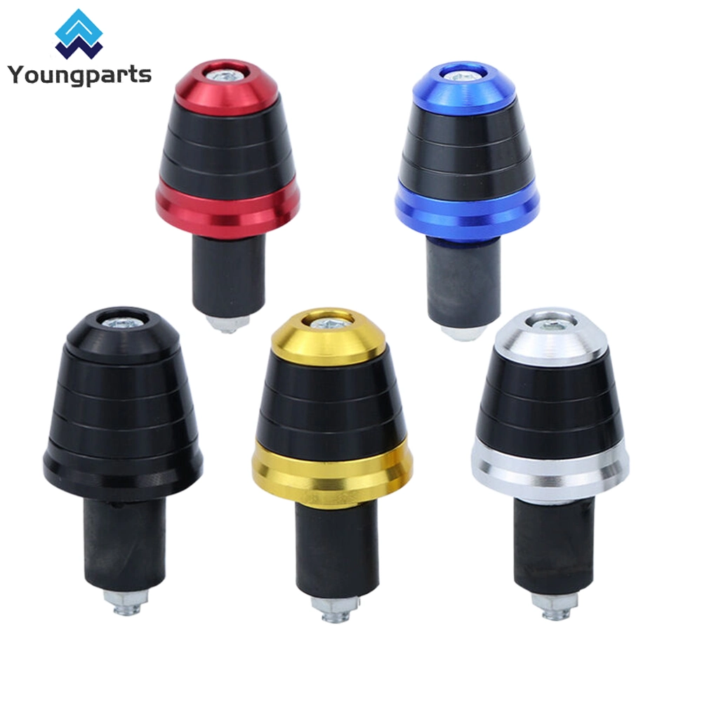 CNC Machining Aluminum Alloy Motorcycle Bike Handle Bar End Plug Weights Handlebar Grips Cap