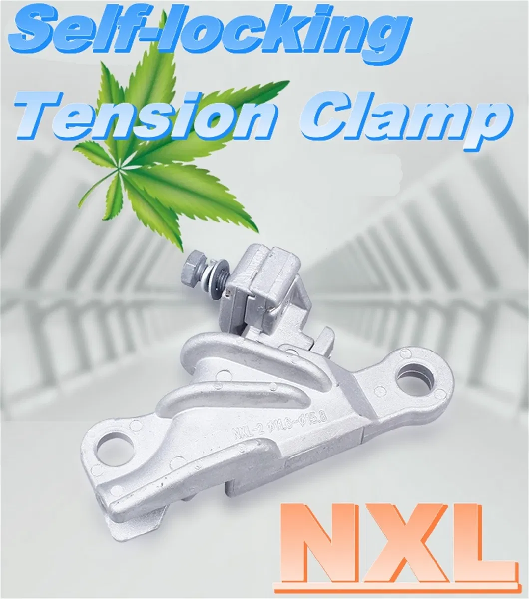 Nxl 35-240mm&sup2; 14.5-36.4kn Wedge Insulation Self-Locking Tension Clamp