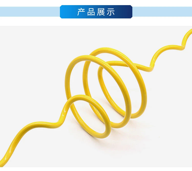 Hardware Fitting Preformed Yellow Swan Flight Diverter PVC Material