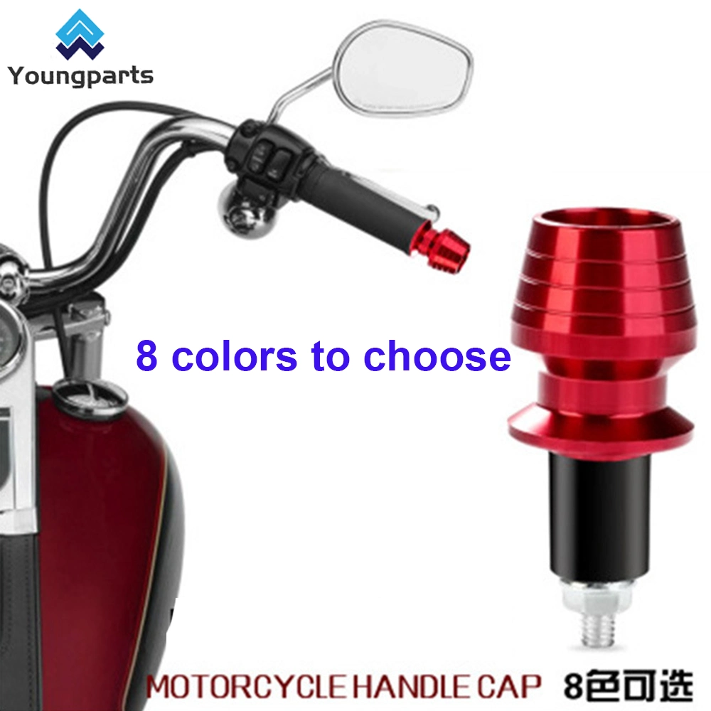 CNC Machining Aluminum Alloy Motorcycle Bike Handle Bar End Plug Weights Handlebar Grips Cap