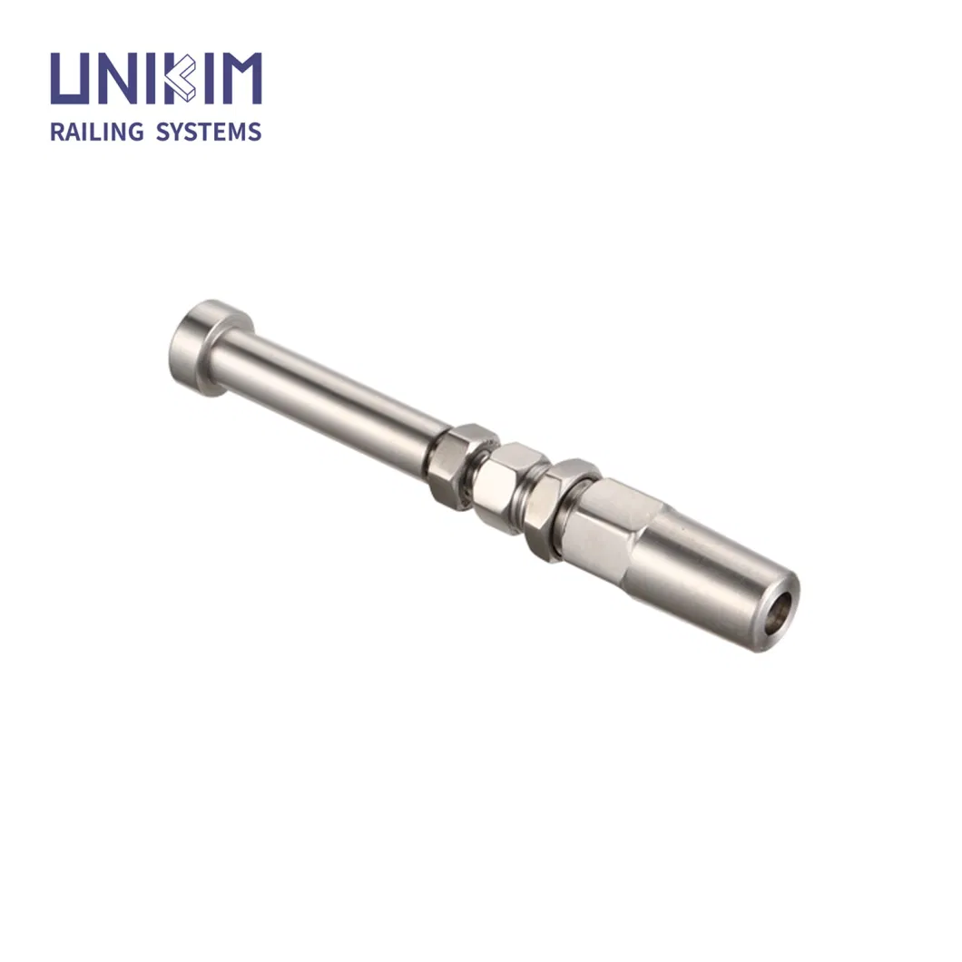 Unikim Stainless Steel Wire Staircase Railing Fitting Deck Cable Hardware