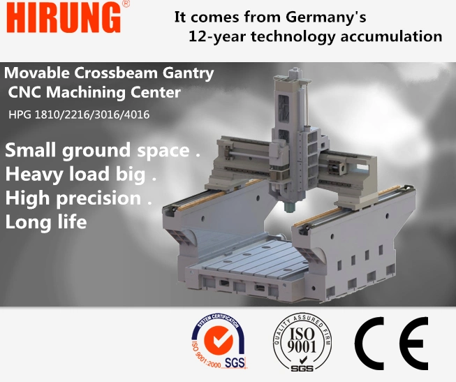 Super Large CNC Gantry Milling Machine /CNC Machine Tool (HPG8030)