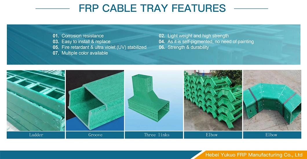 Ladder Rack Cable Tray / FRP Cable Tray