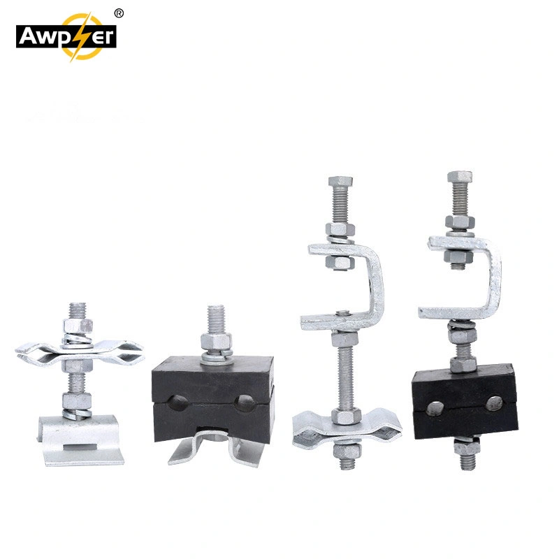 ADSS/Opgw Fitting Down Lead Clamp for Pole and Tower