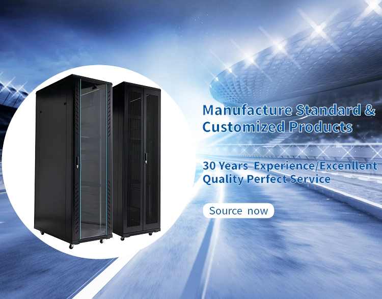 42u 800X1000 Rack Floor Standing Server Cabinet Ethernet Cable Telecommunication Equipment Cabinet Data Center