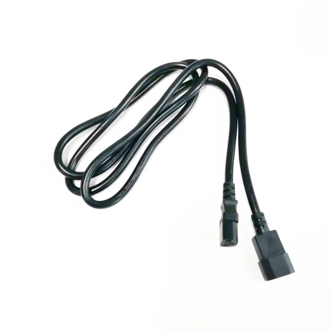 PDU Rack C13 to C14 Power Cord 14AWG 3FT ETL Certified Cable