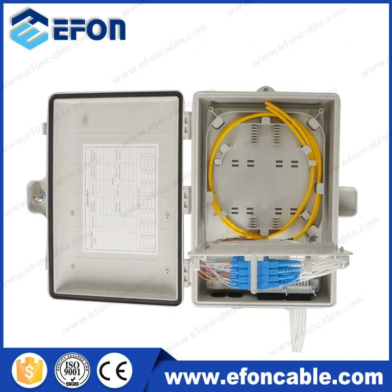 Fdb FTTH 24 Core PLC 1*8 1*16 PLC Splitter Fiber Optical Cable Joint Box (FDB-024B)