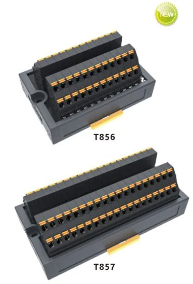 Siron Industrial Rail Terminal Block Multi-in-Multiple-out in-Line Wire Terminal Block Quick Connector Junction Box