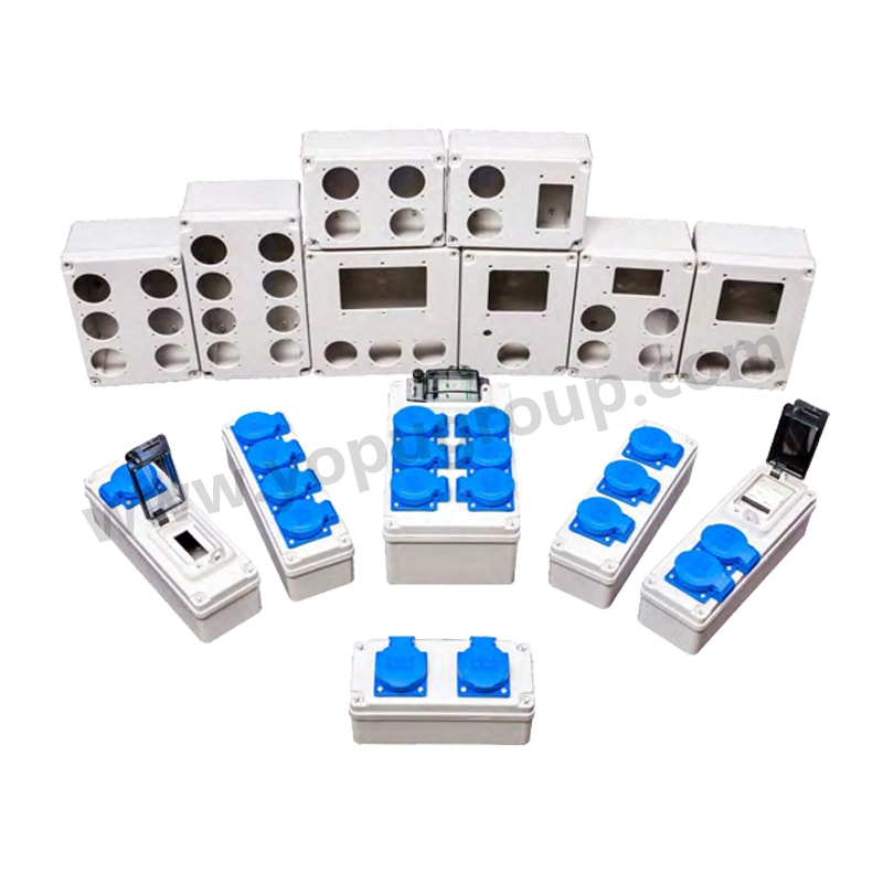 Electrical Junction Box Waterproof Plastic Junction Box Plastic Terminal Box Derivation Box