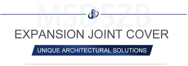 Safeguarding Aesthetics: Expansion Joint Covers of Distinction