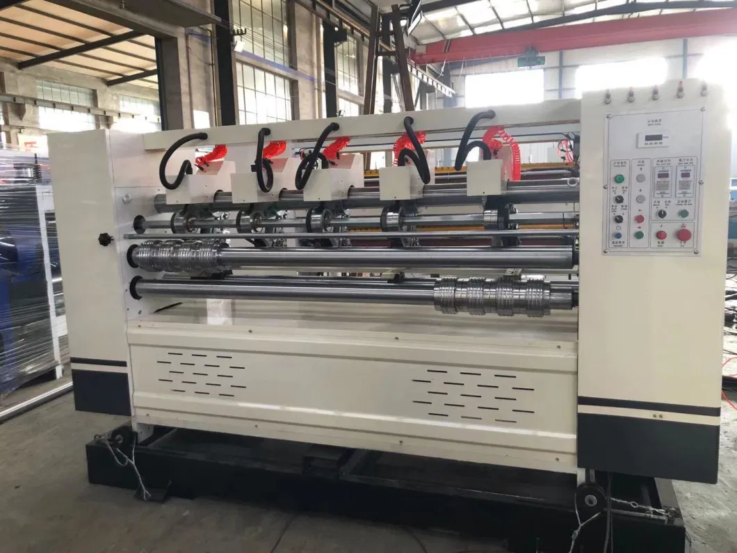 Automatic Carton Box Making Machine Corrugated Box Folding Gluing Stitching Machine for Make Boxes Cardboard