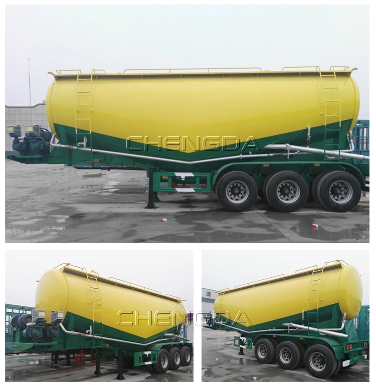 60tons Semi Trailer Dry Bulk Cement Tank From China