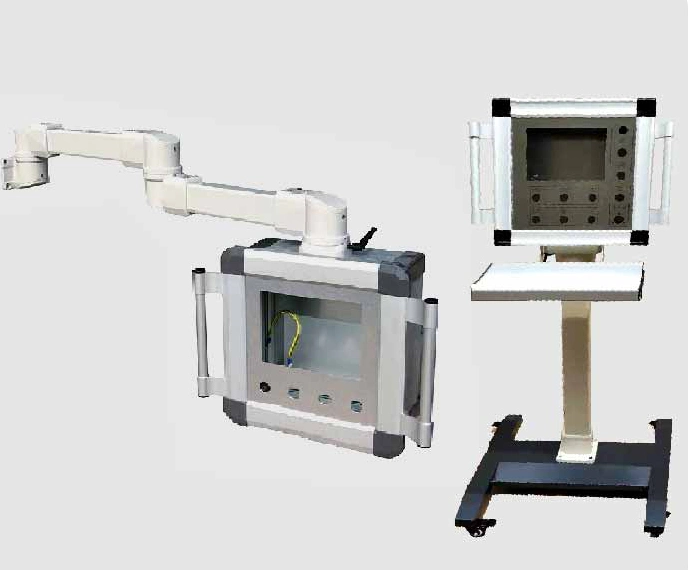 Aluminum Alloy CNC HMI Enclosure Control Box Support Arm System Operation Cantilever Control Box