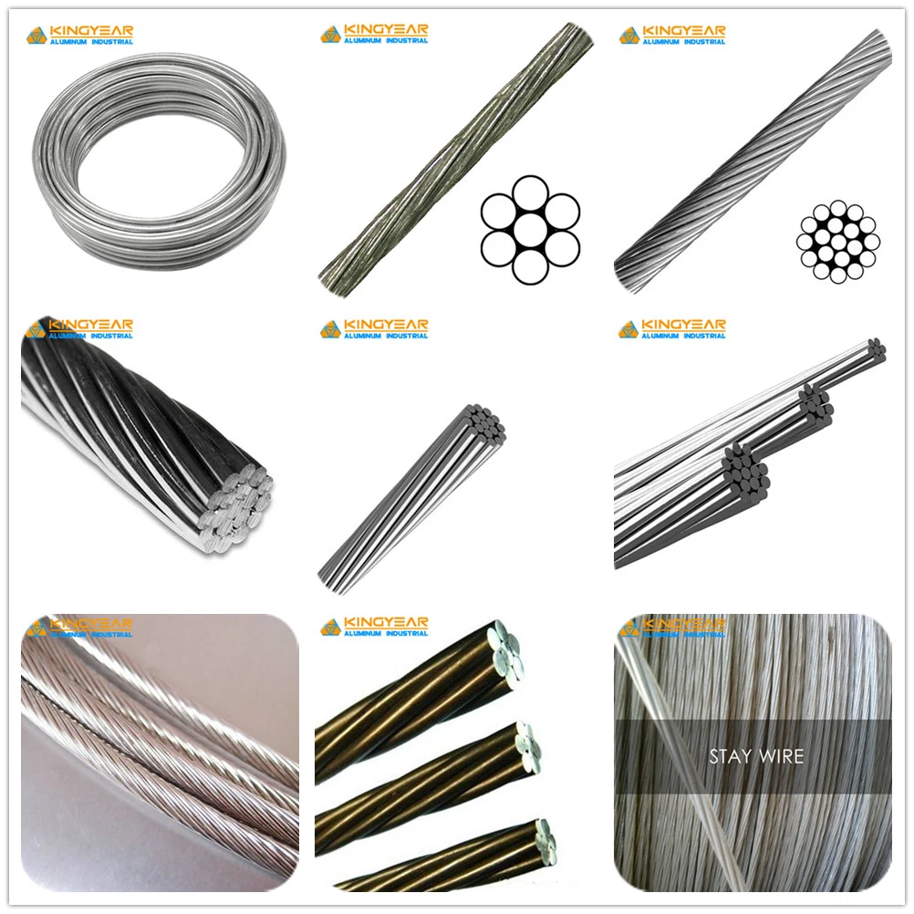 China Manufacturer Zinc Coated Galvanized Steel Wire for Overhead Ground Lines