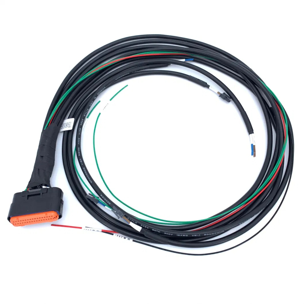 Marine Cable, New Energy Wiring Harness, BMS Battery Management System Connector Mx23A34sf1 34p ECU Plug, Computer Control System Waterproof Joint, 1332